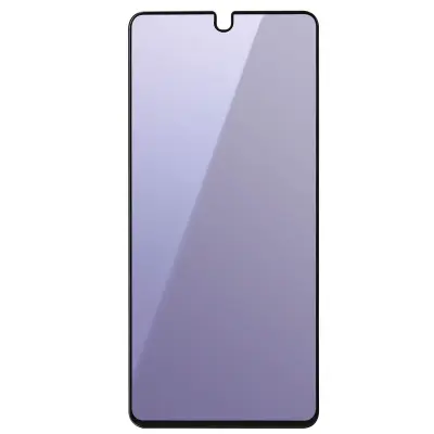 Zaščitno steklo za Samsung Galaxy A34 5G Proti svetlobi in poševno, Črna