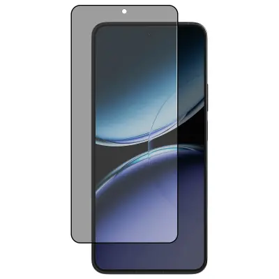 Kaljeno steklo za OnePlus Nord 4 Anti-Spy 9H Hardness, Črna