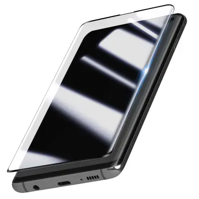 Kaljeno steklo za Galaxy S10 Plus, ukrivljeno, proti praskam, ultra odporno, Prozorno