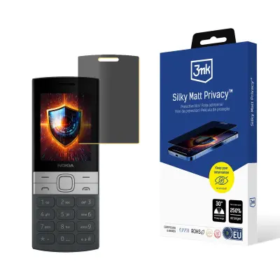 3MK KALJENO STEKLO ZA NOKIA 150 2023 ZAŠČITA ZASLON PRIVACY MAT