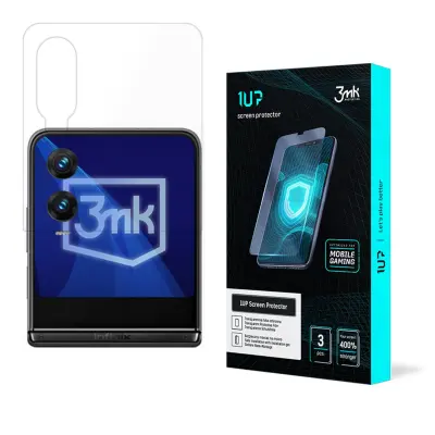 3MK KALJENO STEKLO ZA INFINIX ZERO FLIP SCREEN, ANTIREFLEKTIVNO Z ZAŠČITO