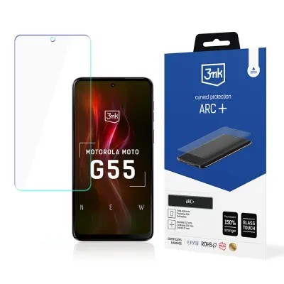 3MK ARC+ ZAŠČITNA FOLIJA ZA MOTOROLA MOTO G55 5G EKRAN Z VISOKO ODPORNOSTJO