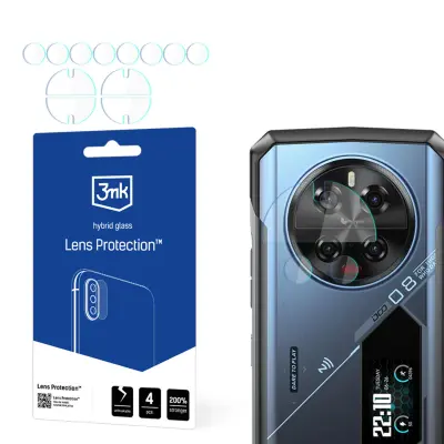 3MK ZAŠČITA LEČ KALJENO STEKLO ZA DOOGEE V40 PRO VISOKA ZAŠČITA ZASLONA