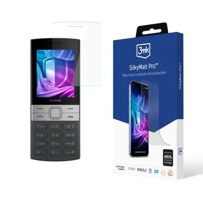 3MK SILKY MATT PRO KALJENO STEKLO ZA NOKIA 150 2023 ZAŠČITNI OVITEK