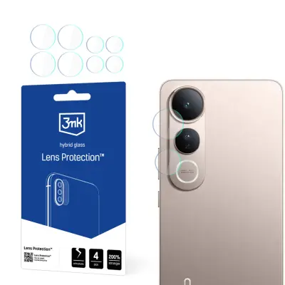 3MK KALJENO STEKLO ZA VIVO V50 LITE 4G ZAŠČITA LEČ Z ZAŠČITO PRED PRASKAMI