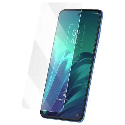 Kaljeno steklo za TCL 20L in TCL 20L Plus trdota 9H proti praskam, Prozorno