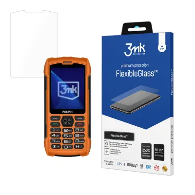 3MK KALJENO STEKLO ZA EVOLVEO STRONGPHONE H1 PREPREČUJE PRASKE IN RAZPOKE