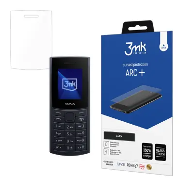 3MK KALJENO STEKLO ZA NOKIA 110 4G 2023 ZAŠČITA ZASLONA VISOKA ODPORNOST