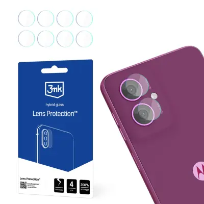 3MK ZAŠČITA ZA LEČE KALJENO STEKLO ZA MOTOROLA MOTO G55 5G Z ZAŠČITO