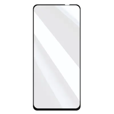 Zaščitno steklo za Realme C67 Trdota 9H Poševni robovi 9D, Črna