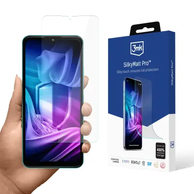 3MK SILKY MATT PRO KALJENO STEKLO ZA TELEFON HMD AURA 2 ZAŠČITA PRED PRASKAMI