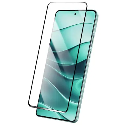 Kaljeno steklo za Xiaomi Redmi Note 14 5G / 4G odporno proti praskam, Črna
