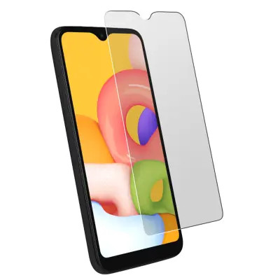 Samsung Galaxy A01 Zaslonska folija Kaljeno steklo 9H proti praskam, Prozorno