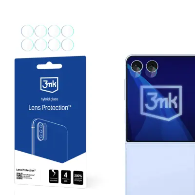 3MK KALJENO STEKLO ZA SAMSUNG GALAXY Z FLIP 7 POVEČANA ODPORNOST PROTI PRASKAM