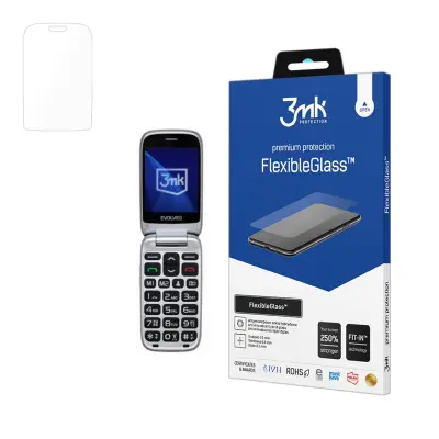 3MK FLEXIBLEGLASS ZA EVOLVEO EASYPHONE FS KALJENO STEKLO ZAŠČITA PRED PRASKAMI