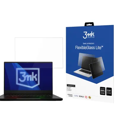 3MK KALJENO STEKLO FLEXIBLEGLASS LITE ZA RAZER BLADE 14 ZAŠČITA ZASLONA