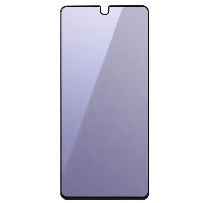 Zaščitno steklo za Redmi Note 10 / Note 10s Proti svetlobi in poševno, Črna