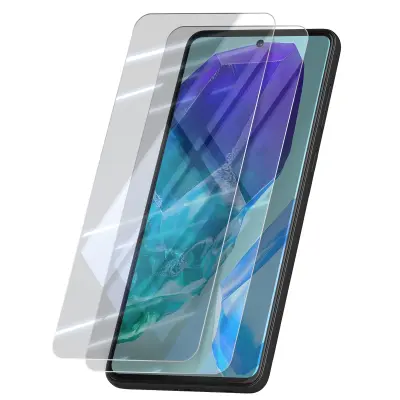 Kaljeno steklo za Galaxy M55 Trdota 9H Antirefleksno Komplet 2, Prozorno
