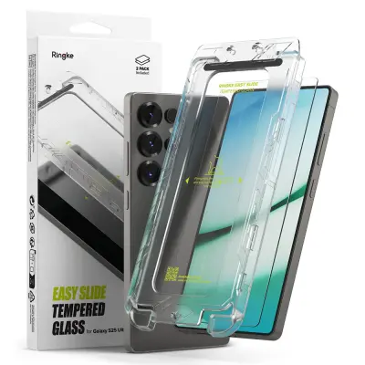 RINGKE KALJENO STEKLO EASY SLIDE 2-PACK ZA GALAXY S25 ULTRA HIGH