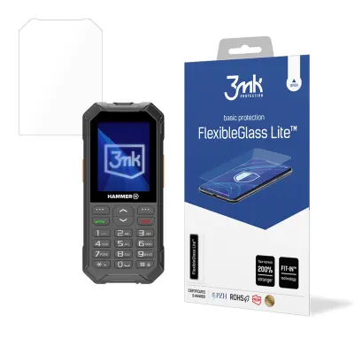 3MK FLEXIBLEGLASS LITE KALJENO STEKLO ZA MYPHONE HAMMER 6 ZAŠČITA TELEFON