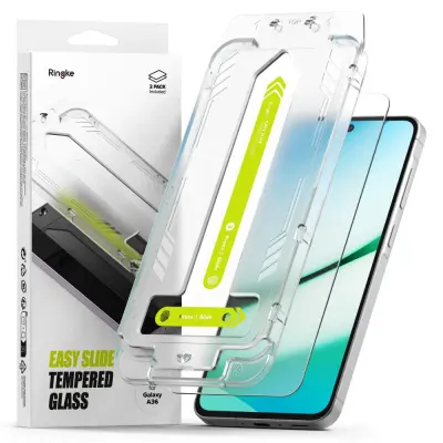 RINGKE KALJENO STEKLO EASY SLIDE ZA SAMSUNG GALAXY A36 5G KOMPLET 2 KOSOV
