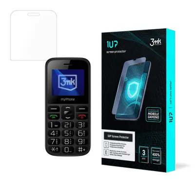 3MK 1UP ZA MYPHONE HALO A ZAŠČITA TELEFON IZ KALJENEGA STEKLA Z VIS.