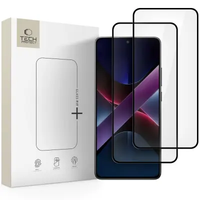TECH-PROTECT KALJENO STEKLO 2-PAKET ZA XIAOMI POCO X7 PRO 5G ZAŠČITA ZASLONA