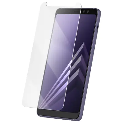 Kaljeno steklo za Samsung Galaxy A8 Plus trdota 9H proti praskam, Prozorno