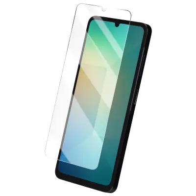 Kaljeno steklo za Samsung A06 Trdota 9H Proti praskam, Prozorno