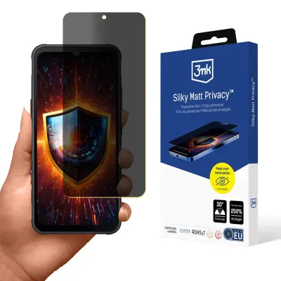 3MK KALJENO STEKLO PRIVACY ZA SAMSUNG GALAXY XCOVER 7 PRO ZAŠČITA PRED UDARCI