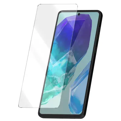 Kaljeno steklo za Samsung Galaxy M55 Trdota 9H Proti praskam, Prozorno