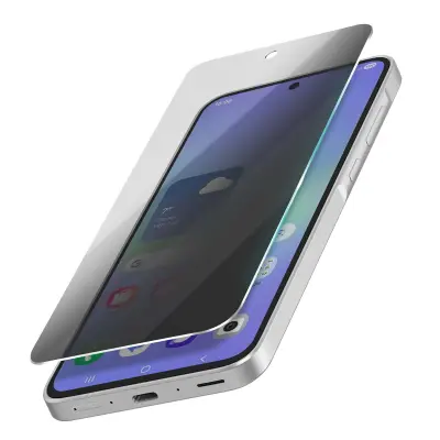 Zaščita zaslona iz kaljenega stekla za Samsung Galaxy A36, proti vohunjenju, Prozorno