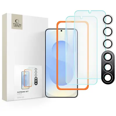 TECH-PROTECT KALJENO STEKLO ZA SAMSUNG GALAXY S25 3-PAK ZAŠČITE ZA EKRAN 9H