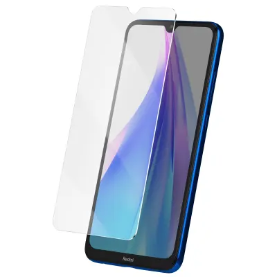 Kaljeno steklo za Xiaomi Redmi Note 8T trdota 9H proti praskam, Prozorno