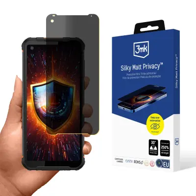 3MK SILKY MATT PRIVACY KALJENO STEKLO ZA KRUGER&MATZ DRIVE 10 MATT FILM