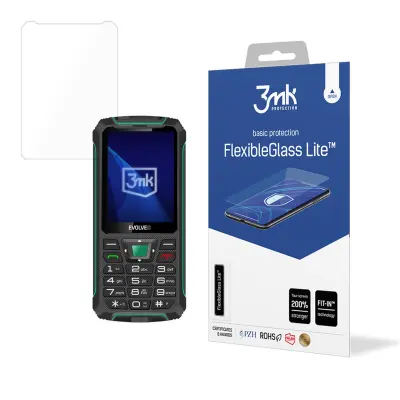 3MK KALJENO STEKLO FLEXIBLEGLASS LITE ZA EVOLVEO STRONGPHONE W4 PROTECTION