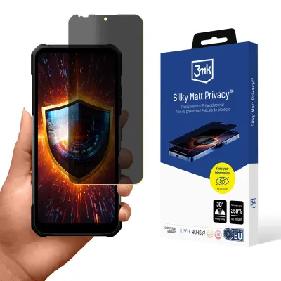 3MK KALJENO STEKLO ZASEBNOST ZA MYPHONE HAMMER CONSTRUCTION 2 5G ANTI-VISION
