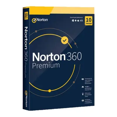Norton 360 Premium (10 naprav, 2 leti) - Antivirus
