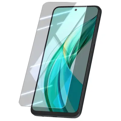 Zaščitno steklo za Honor 90 Smart Trdota 9H Proti praskam, poševno, Prozorno