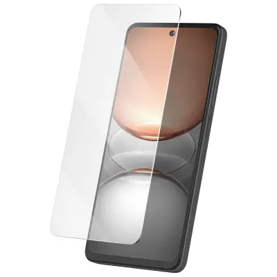 Kaljeno steklo za Realme C75 trdota 9H proti praskam, Prozorno