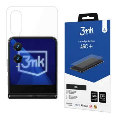3MK ARC+ KALJENO STEKLO ZA INFINIX ZERO FLIP ZAŠČITA PROTI PADCU
