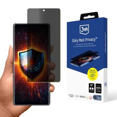 3MK ZAŠČITNA FOLIJA ZA INFINIX NOTE 40 PRO SILKY MATT PRIVACY ANTI-SHOCK