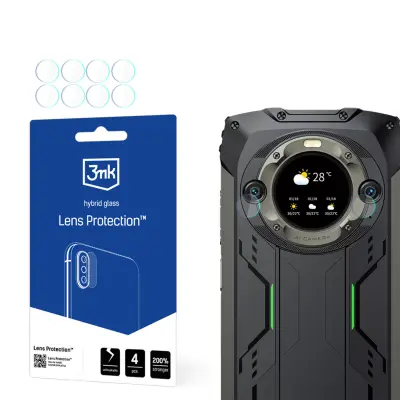 3MK ZAŠČITA LEČ KALJENO STEKLO ZA BLACKVIEW BV9300 PRO S POPOLNO ZAŠČITO