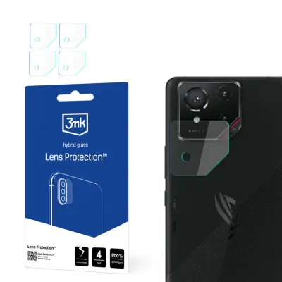 3MK ZAŠČITA ZA LEČE ZAŠČITNO STEKLO ZA ASUS ROG PHONE 9 9 PRO ZAŠČITA EKRANA