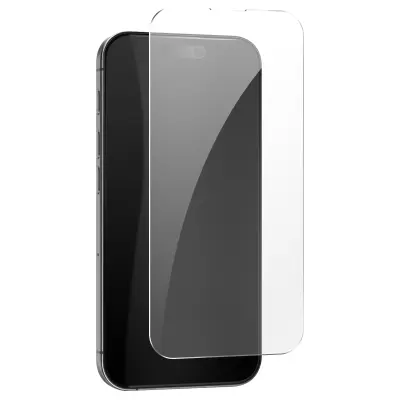 Blue Star, Kaljeno steklo za iPhone 16 Trdota 9H Proti praskam Zaobljeni robovi, Prozorno
