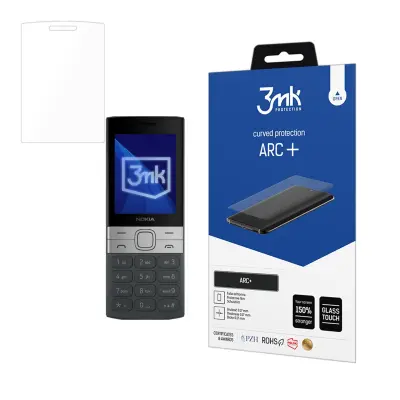 3MK ARC+ KALJENO STEKLO ZA NOKIA 150 2023 ZAŠČITA ZASLONA Z VIS.