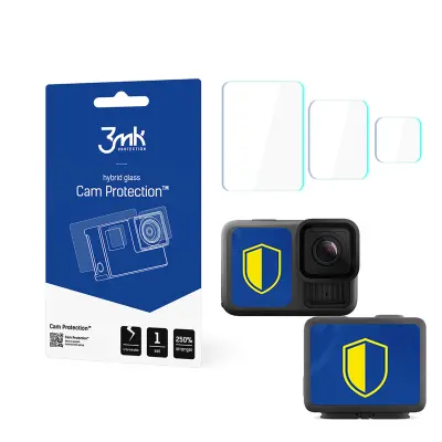 3MK PROTECTION STEKLO ZAŠČITNO ZA GO PRO HERO 13 ENOSTAVNO ZA NAMESTITEV IN ODSTRANITEV