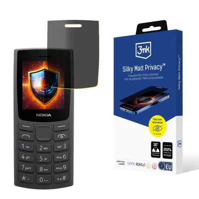 3MK SILKY MATT PRIVACY KALJENO STEKLO ZA NOKIA 105 2023 ZAŠČITA ZASEBNOSTI