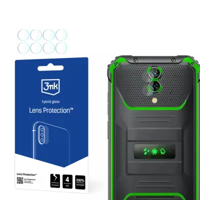 3MK ZAŠČITA LEČ KALJENO STEKLO ZA BLACKVIEW BV7200 Z ZAŠČITO ZASLON