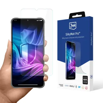 3MK KALJENO STEKLO ZA ONEPLUS MYPHONE HAMMER BLADE VA 5G ZAŠČITA MAT PRO